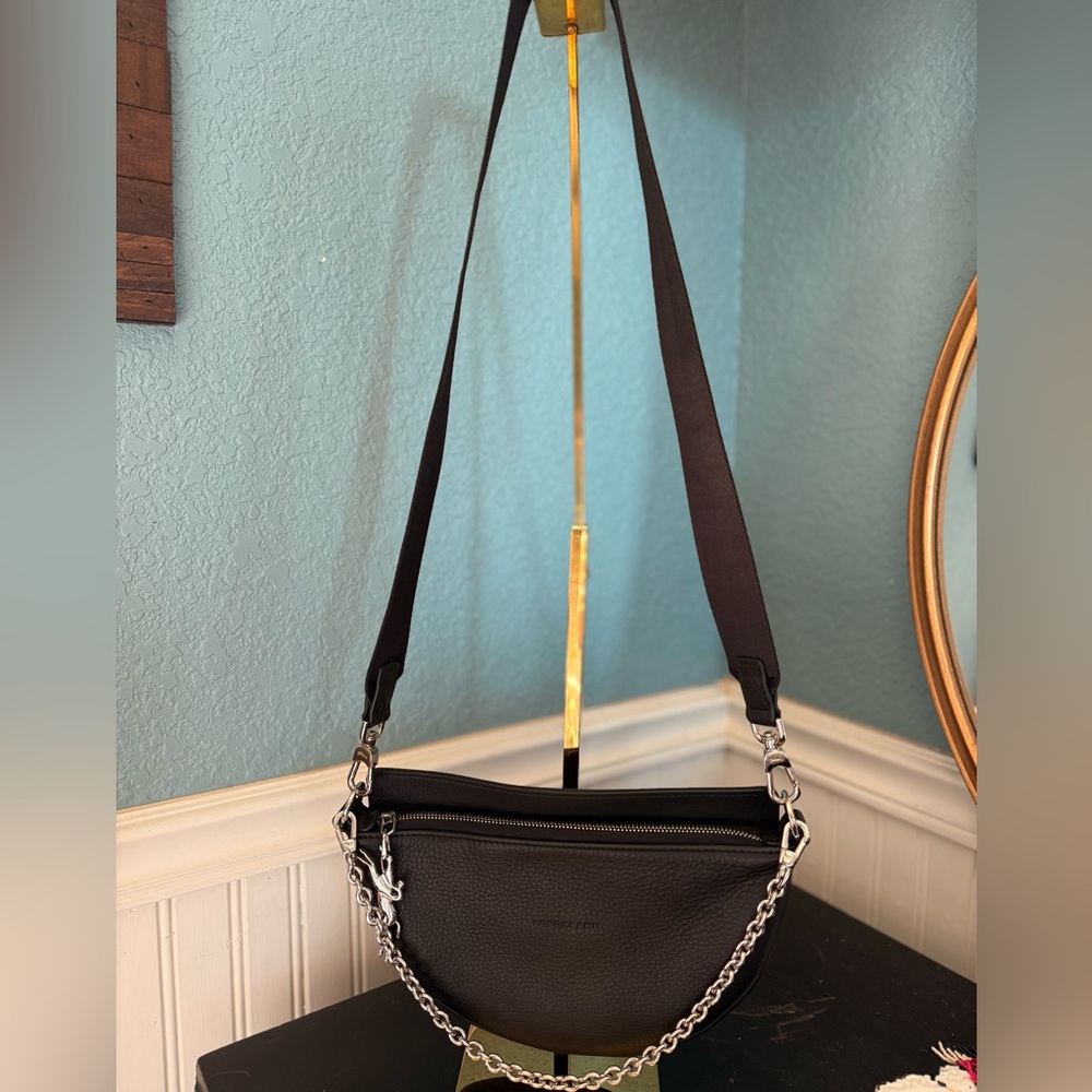 Longchamp Black Crossbody Bag